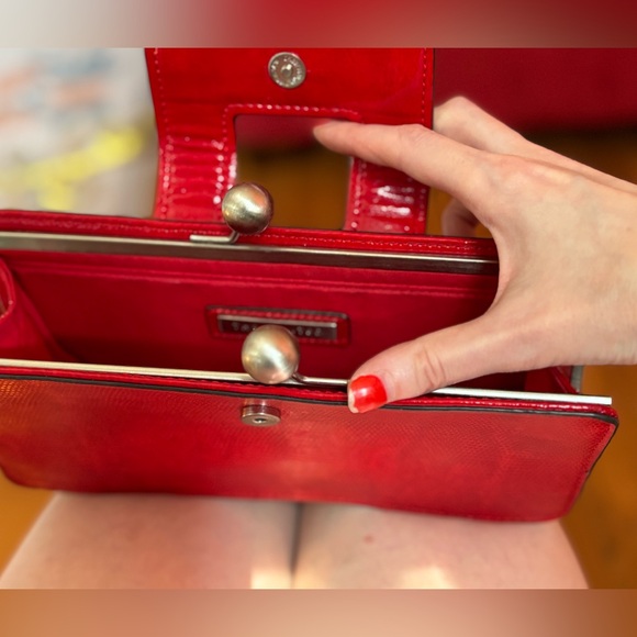 VINTAGE Y2K - Cool Limited Red Clutch - Picture 8 of 12